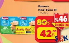 ETİ POLONEZ HİNDİ FÜME ETİ 2X50 G fiyat ve kampanya bilgisi